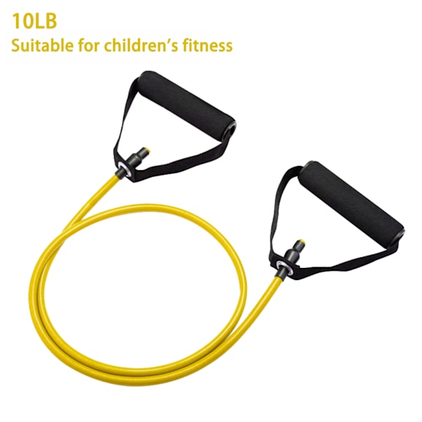 1 st ett motståndsdragrep, lätt att bära, lämplig för fitness Yellow