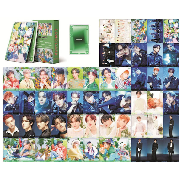 Kpop Ateez PhotoCards WORLD EP.1: MOVEMENT lomo Cards Dicon Photo Cards fever part 3
