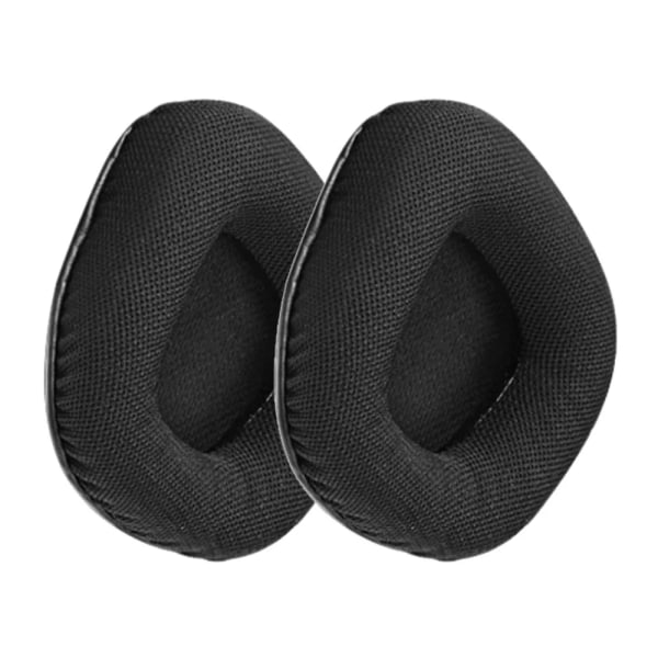 1 par öronkuddar för Corsair VOID PRO byte av hörlurar för spelheadset Cover Memory Foam Öronkuddar Pannband Hörselkåpa earpads black net
