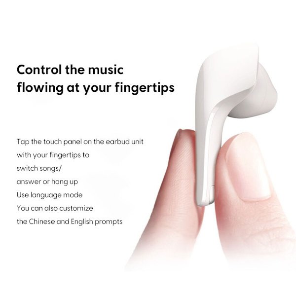 2023 Original Bluetooth 5.2 hörlurar True Wireles Red