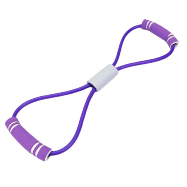 Yoga Fysioterapi Elastiskt band, Gym Resistance Band, Sport Stretching Training Rep, Fitness Equipment, Gym Accessories purple