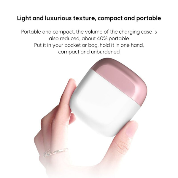 2023 Original Bluetooth 5.2 hörlurar True Wireles Red