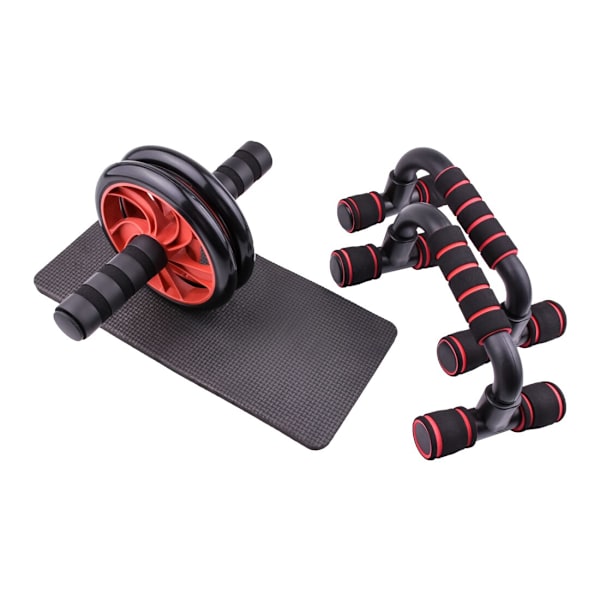Motståndsband Push Up Stand Bar bukhjul multi