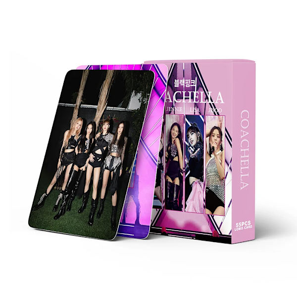 55st/kartong Kpop GIDLE Nytt album JAG KÄNNER fotokort I am FREE-TY lomo-kort IVE Vann Young MÖRKBLODS-fotokort 03