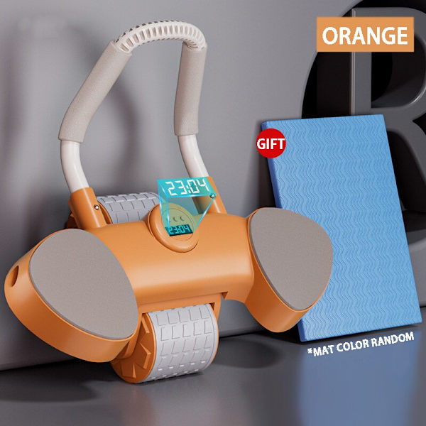 Två-i-ett Counting Flat Support Abdominal Wheel T ORANGE