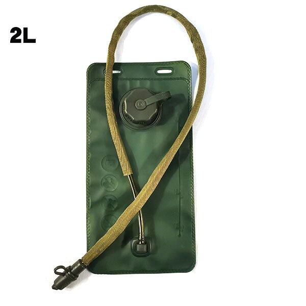 Vattenblåsa Vattenreservoar Hydration Pack Förvaringsväska BPA-fri - 2L 2,5L 3L Vikbar utomhuscampinglöparväst Ryggsäck 2L