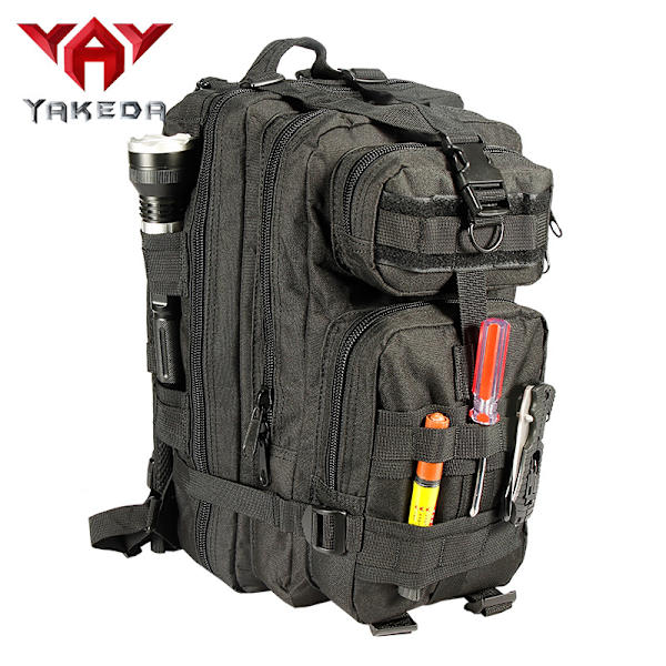 3P Attack-ryggsäck Multifunktionell utomhusryggsäck Bärväska för en soldat Field File Bag Datorväska Vandringsryggsäck Mud 40L