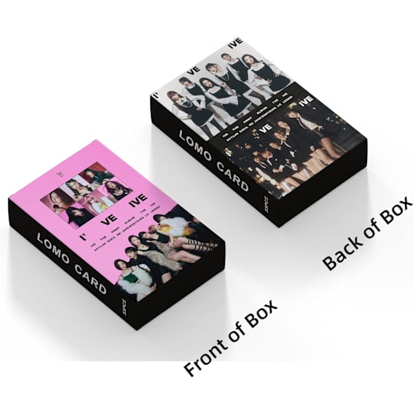 55st IVE Lomo Card Fotokort IVE I HAVE IVE Nytt album Lomo Card IVE 2023 Mini Fotokort IVE Poster Cards Present till fans