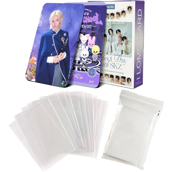 Stray Kids 55 st Magic School Fotokort Paket med 50 st U