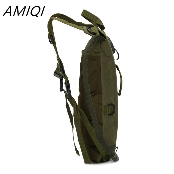 AMIQI 600D 3L vattenpåsar Taktisk utomhus bergsklättring Cykling Sport Bärbar vätskeryggsäck för kvinnor män Dryckesystem Jungle  Digital