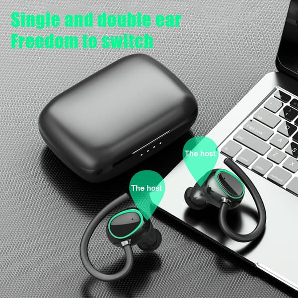20 timmars speltid Simning Vattentät Bluetooth-c Type 2/Pink