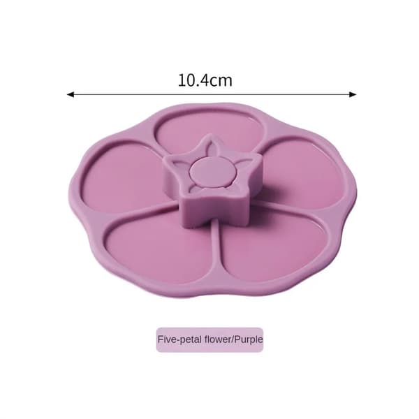 Silikonkopp Lock Förseglad Creative Cup Lock Mugg Glas Keramikkopp Dammtät Nordic Cup Lock Dryckesgods Kök Matsal Style E