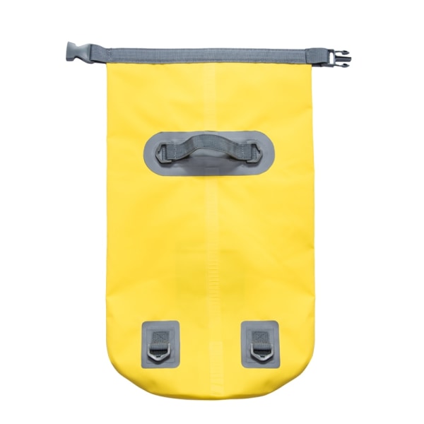 Dubbelbälte PVC Vattentät väska 5L 10L 20L Utomhus ORANGE 20L