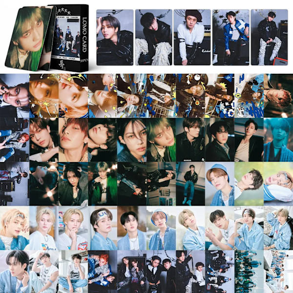 55 st/låda Kpop straykids 5-STAR Dome Tour lomo-kort Minnen STEG 2 Fotokort för studentsamlingskort SK10