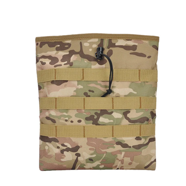 Tactical Molle Dump Pouch AR15 AK47 Ammo Magazine Pouch Hunting Recovery Midjeväska Drop EDC Pouch Militära jakttillbehör cp