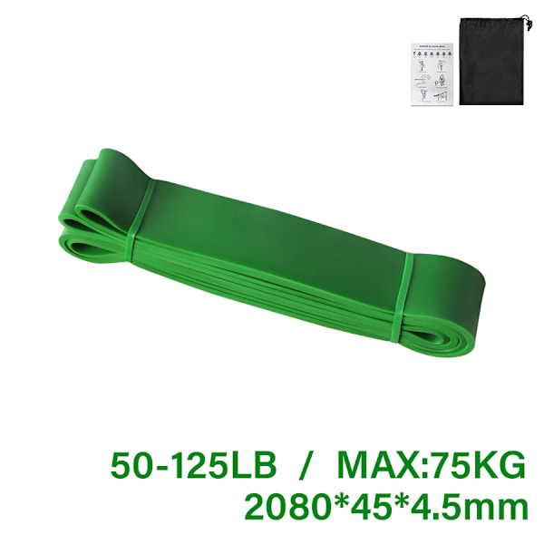 Heavy Duty Latex Resistance Band Tränings Elastiskt band för sport Styrka Pull Up Assist Band Träning Pilates Fitness 19hei