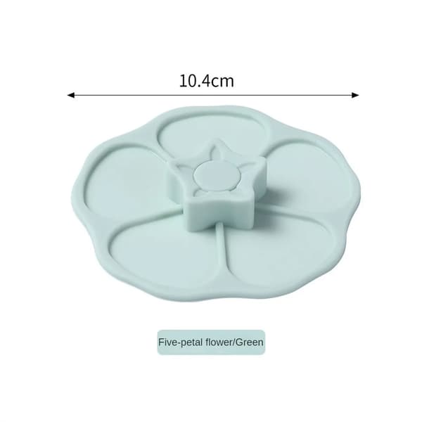Silikonkopp Lock Förseglad Creative Cup Lock Mugg Glas Keramikkopp Dammtät Nordic Cup Lock Dryckesgods Kök Matsal Style E