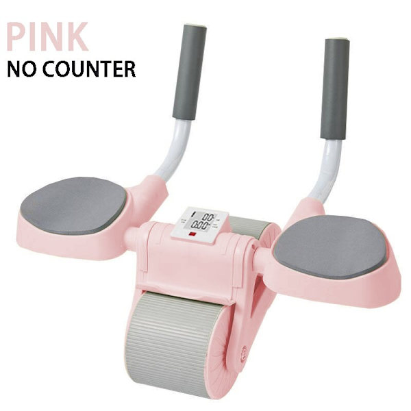 Abdominal Wheel Automatisk Rebound New Sports Abdom pink/no counter