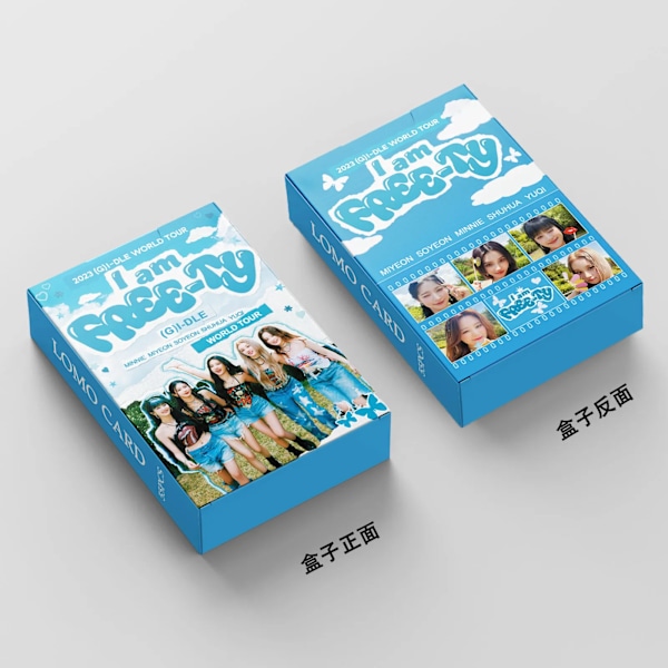 Kpop Nmixx A Midsommar Nmixx's Dream lomo-kort 10:e EXO Exist Photocards (G)I-DLE World Tour I am freety Fotokort 08
