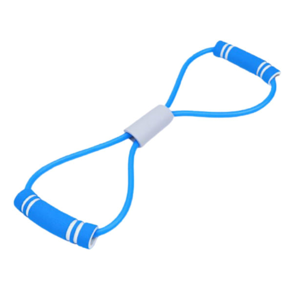 Yoga Fysioterapi Elastiskt band, Gym Resistance Band, Sport Stretching Training Rep, Fitness Equipment, Gym Accessories blue