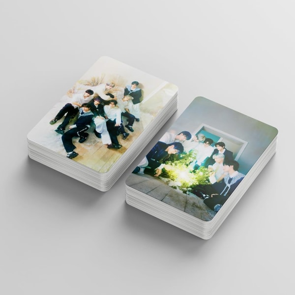 Kpop ENHYPEN 55st ENHYPEN Lomo Cards ENHYPEN Orange Blood Album Lomo Cards Enhypen Poster Cards for Fans (B)