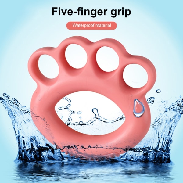 Femfinger Grip Device Finger Motion Bår Artrit Hand Grip Trainer Stärka rehabiliteringsträning för att lindra smärta 30LB