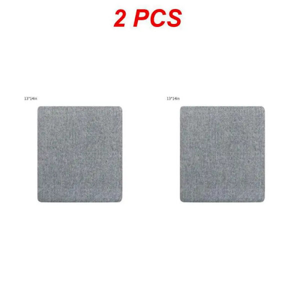 1~5PCS tum tjock strykullsdyna Bärbar högtemperaturbeständig strykbräda Effektiv ullpressmatta för resor Style B 2pcs