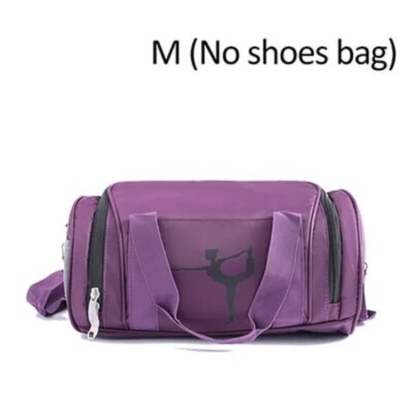 2023Yogaväska Mode Kvinnor Sportväska Skor Ny Yogamattaväska Bolsa De Yoga Bolsa Yoga Oxford Lady Fitness för Gym Kvinnor PURPLE M