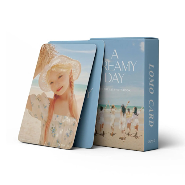 Kpop IVE 2023 Säsong Hälsningar lomo-kort VÅG Jag har IVE-fotokort JAG HAR MIN EFTER SOM Fotokort A DREAMY DAY-1