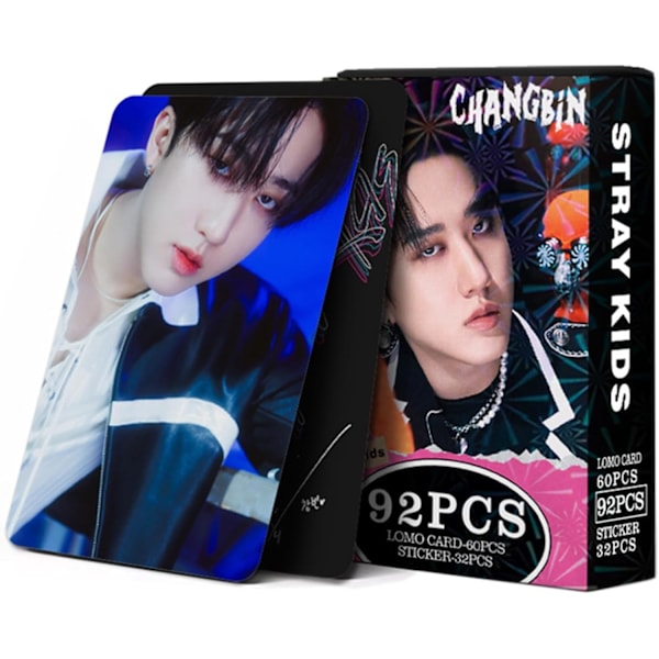Kpopbp Stray Kids Fotokort 60 st Skz Rock Star Album Phot Changbin