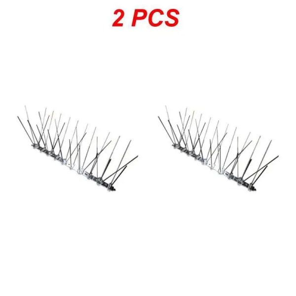 1~5 st rostfritt stål fågelavstötande spikar Anti duva spik Fågel avskräckande verktyg Skadedjursbekämpning duvor Uggla Småfåglar staket Style A 2pcs