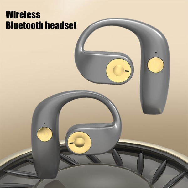 Bone Conduction Hörlurar Bluetooth Ear Hook 5,2 W gray
