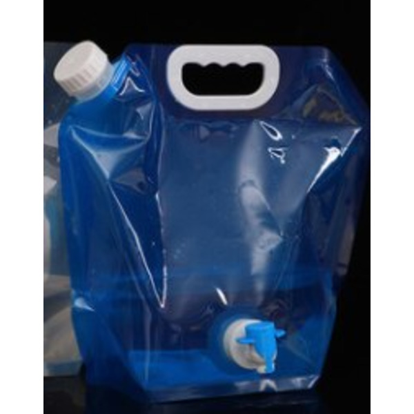 Cbmmaker 5L/10L Camping vattenpåse hopfällbar vatten C Green