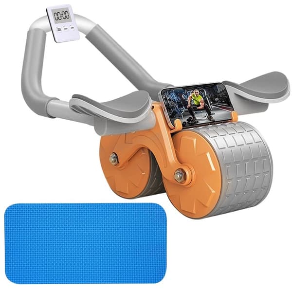 Ny Automatisk Rebound Abdominal Exercise Roller orange