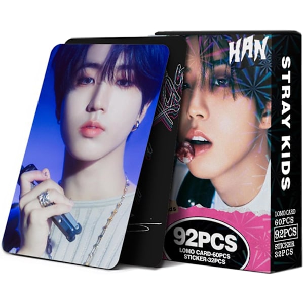 Kpopbp Stray Kids Fotokort 60 st Skz Rock Star Album Phot Han