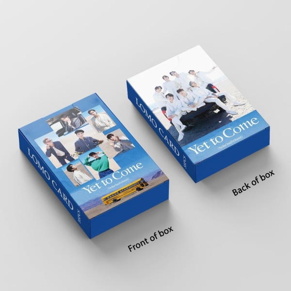 ELEFAD 55 st Bangtan Boys Lomo-kort BTS-fotokort Bangtan Boys Yet to Come Album Bangtan Boys World Tour Vykort Present till Army Fans