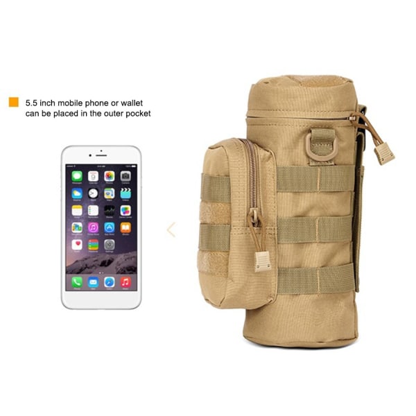Outdoor Tactical Military Molle Water Bag Nylon Ca Army Green