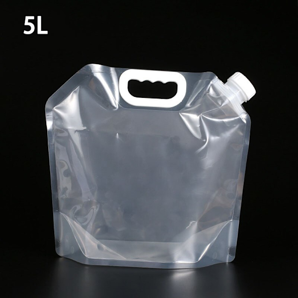 Cbmmaker 5L/10L Camping vattenpåse hopfällbar vatten C 10L White