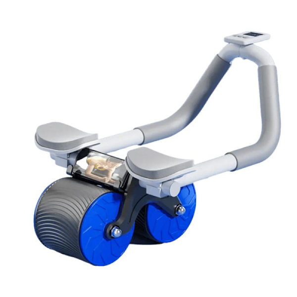 lank Trainer Push Up Healthy Abdominal Wheel Autom Blue