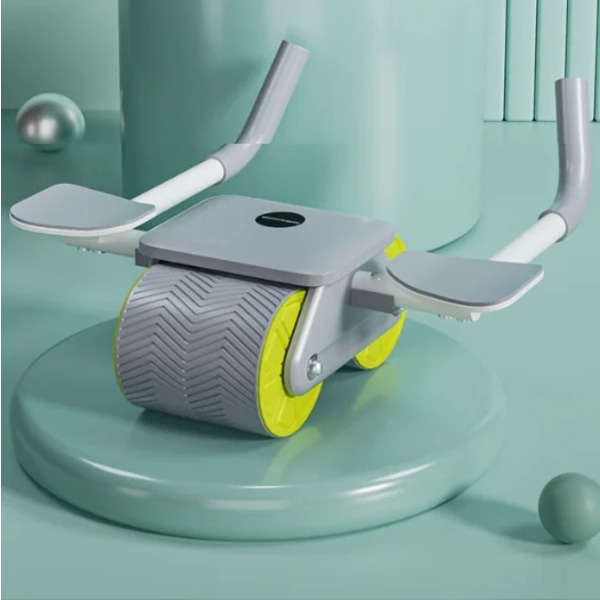 Ny design Hemträning Armar Abdominal Automatisk Rebound Ab Rollers Wheel