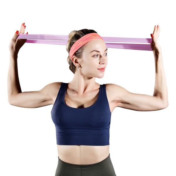 Fitness Elastiska motståndsband Hemträning yoga sport motståndsband Stretching Pilates Crossfit Träningspass Gymutrustning heiset heiwfbd