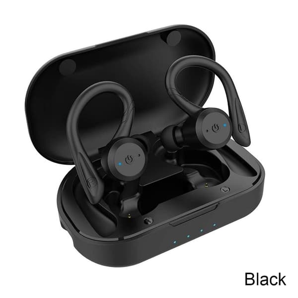 20 timmars speltid Simning Vattentät Bluetooth-c Type 2/Black
