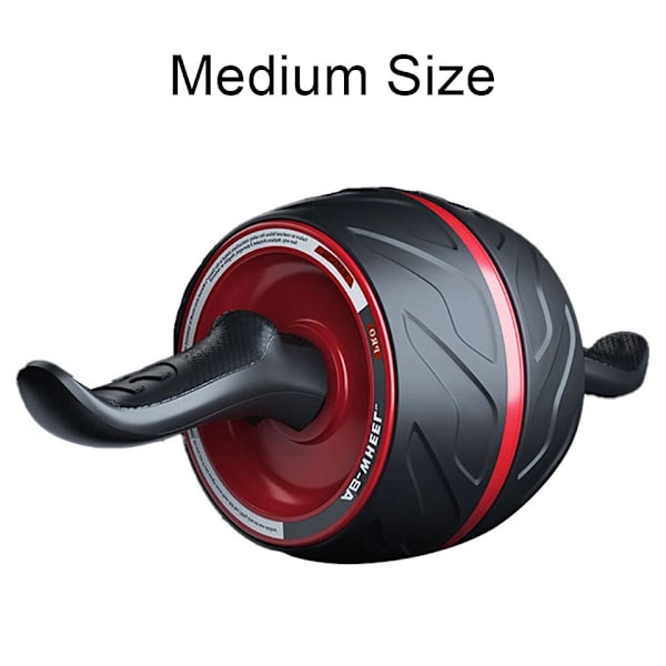 Abdominal Wheel Roller Automatisk Rebound Core Musc White