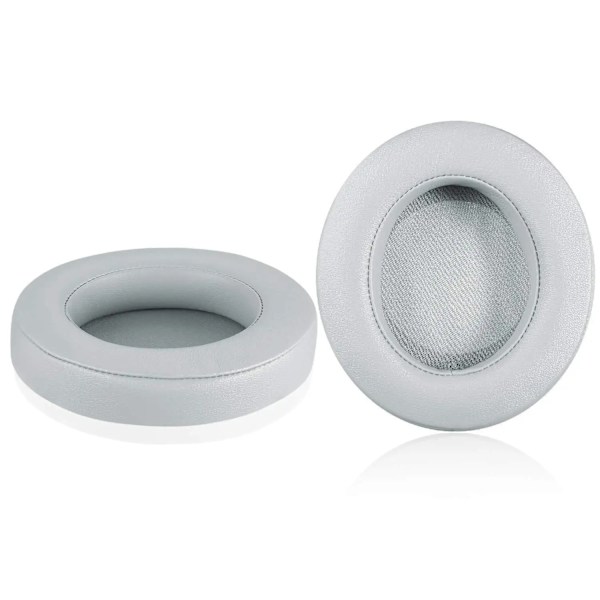 Ett par öronkuddar för Razer Kraken Pro 7.1 V2 Gaming hörlurar Öronkuddar Mjukt proteinläder Memory Sponge Foam Oval öronkåpor Cove light gray
