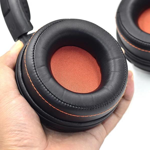 Ersättnings öronkuddar för SteelSeries Siberia 840 800 Blutooth-hörlurar Gamer-huvudband Tjocka Memory Foam kuddar Hörselkåpor one set