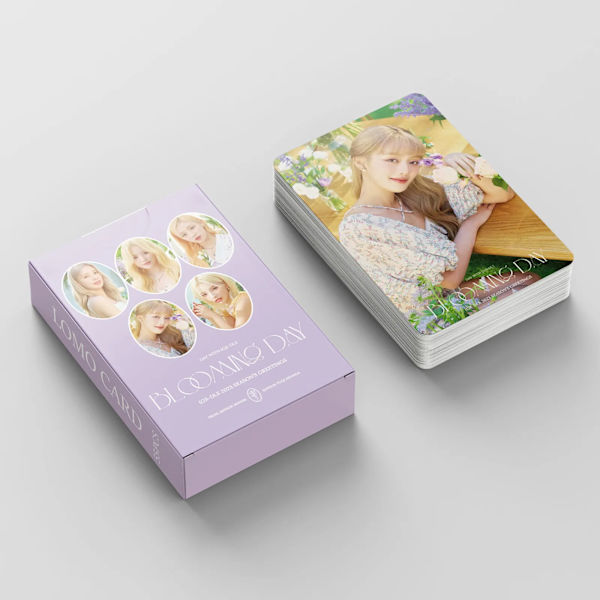 55st/ Set Kpop G IDLE 2023 Season's Greetings fotokort JAG ÄLSKAR lomo-kort Minnie YuQi Fotoalbum fotokort 07