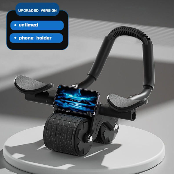 Armbågsstöd Bukhjul Automatiskt Fjädrande no count black