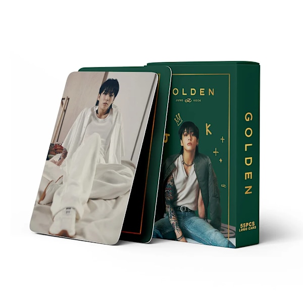 55st/kartong Kpop Straykids fotokort 2023 album HEAVEN lomo cards JK GOLDEN fotokort STAR