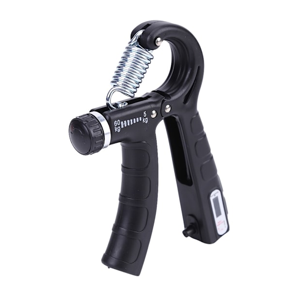 Handträningsgrepp Handledsträning Bärbar Underarmsgreppsförstärkare Handledsrehabiliteringsutvecklare för män Kvinnor Gymutrustning A Black