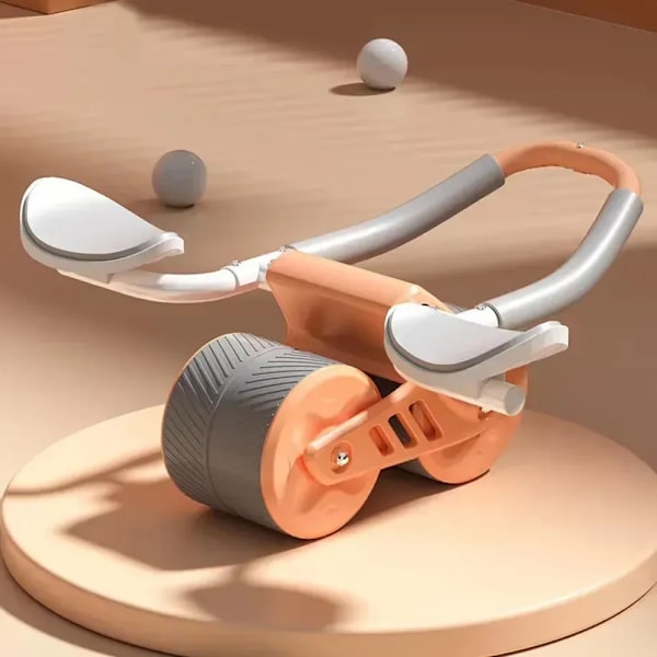 Multi-Color Kroppsträning Träning Fitness Knä Mag Ab Roller Dubbelhjul